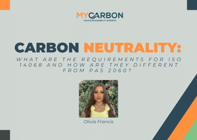 Carbon Neutrality: What are the requirements for ISO 14068 and how are they different from PAS 2060?
